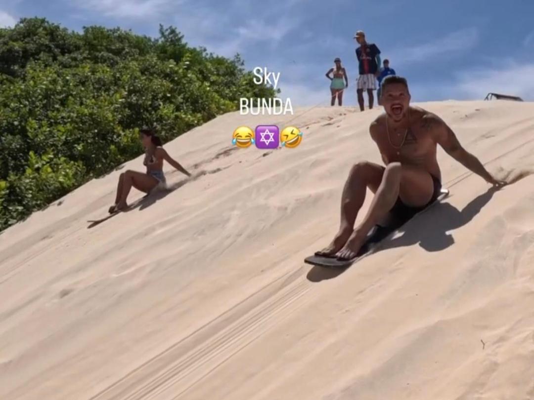 Pousada O Forte Mangue Sêco Buitenkant foto